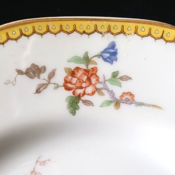 Antique Theodore Haviland Limoges Salad Plate, Eden Pattern, Bird Plate - Picture 6 of 11